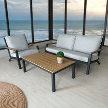 Cargar imagen en el visor de la galería, Set Marvi antracita