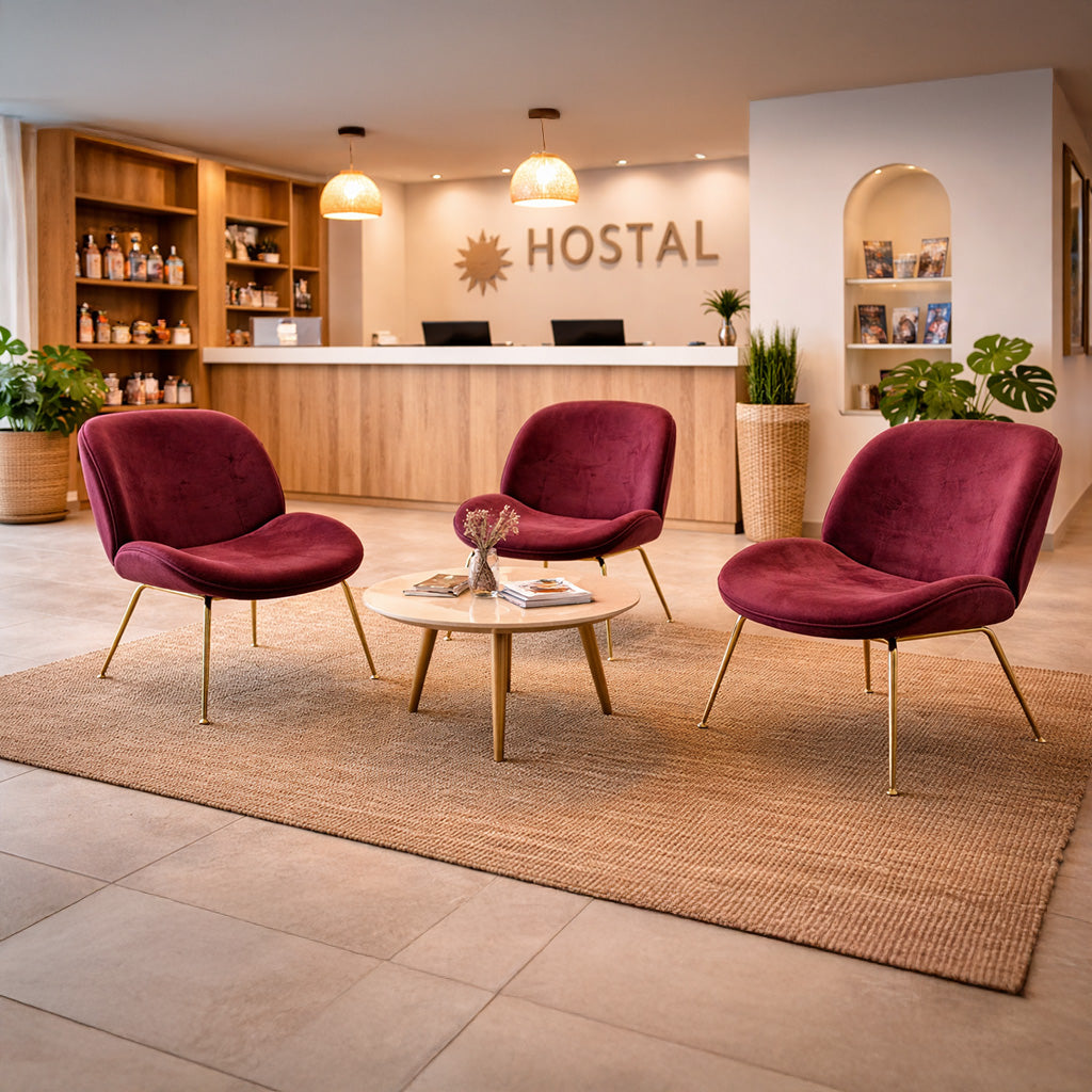 Butaca Allan Burdeos