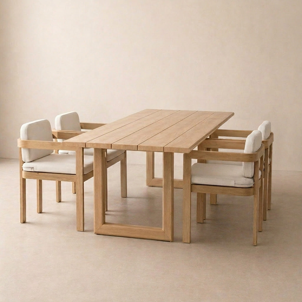 Comedor Gute 180cm (4 sillones)