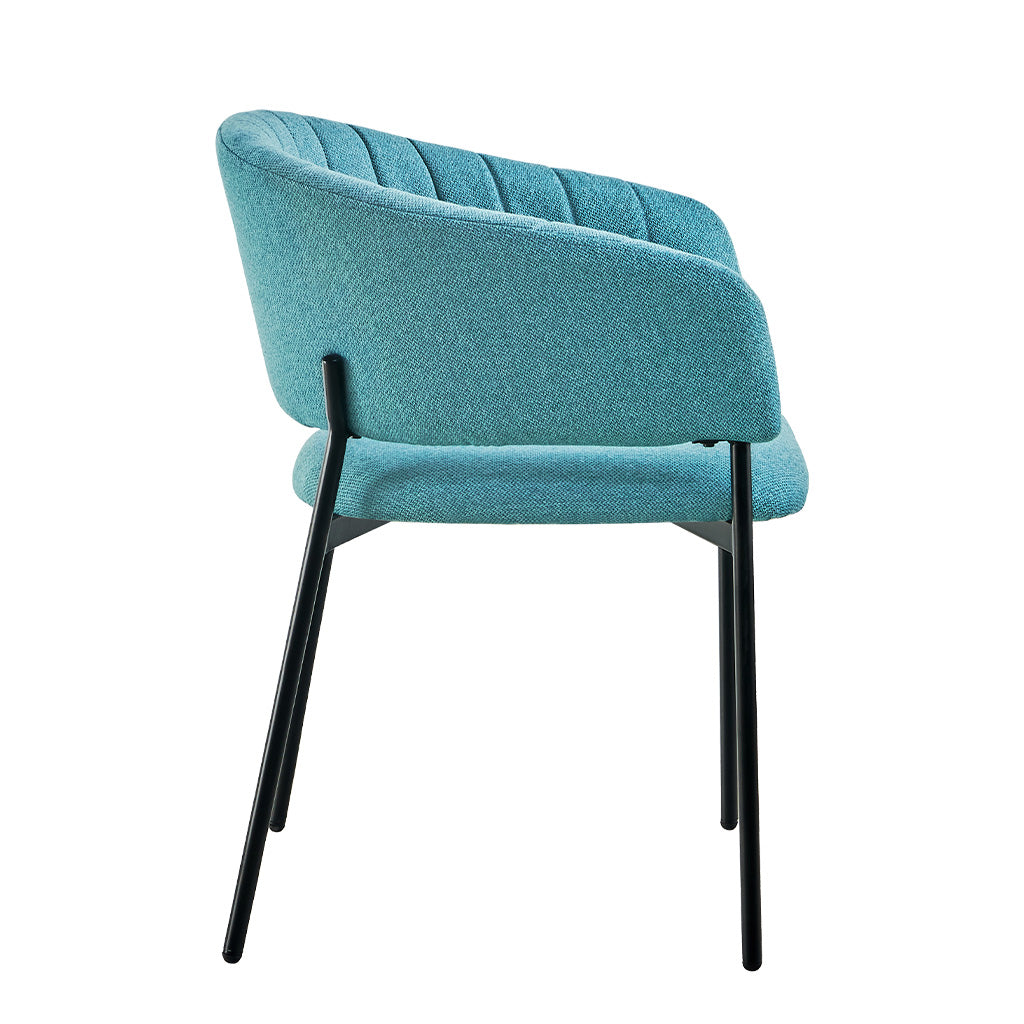 Silla Anoria turquesa