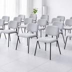 Silla Silavi lino gris