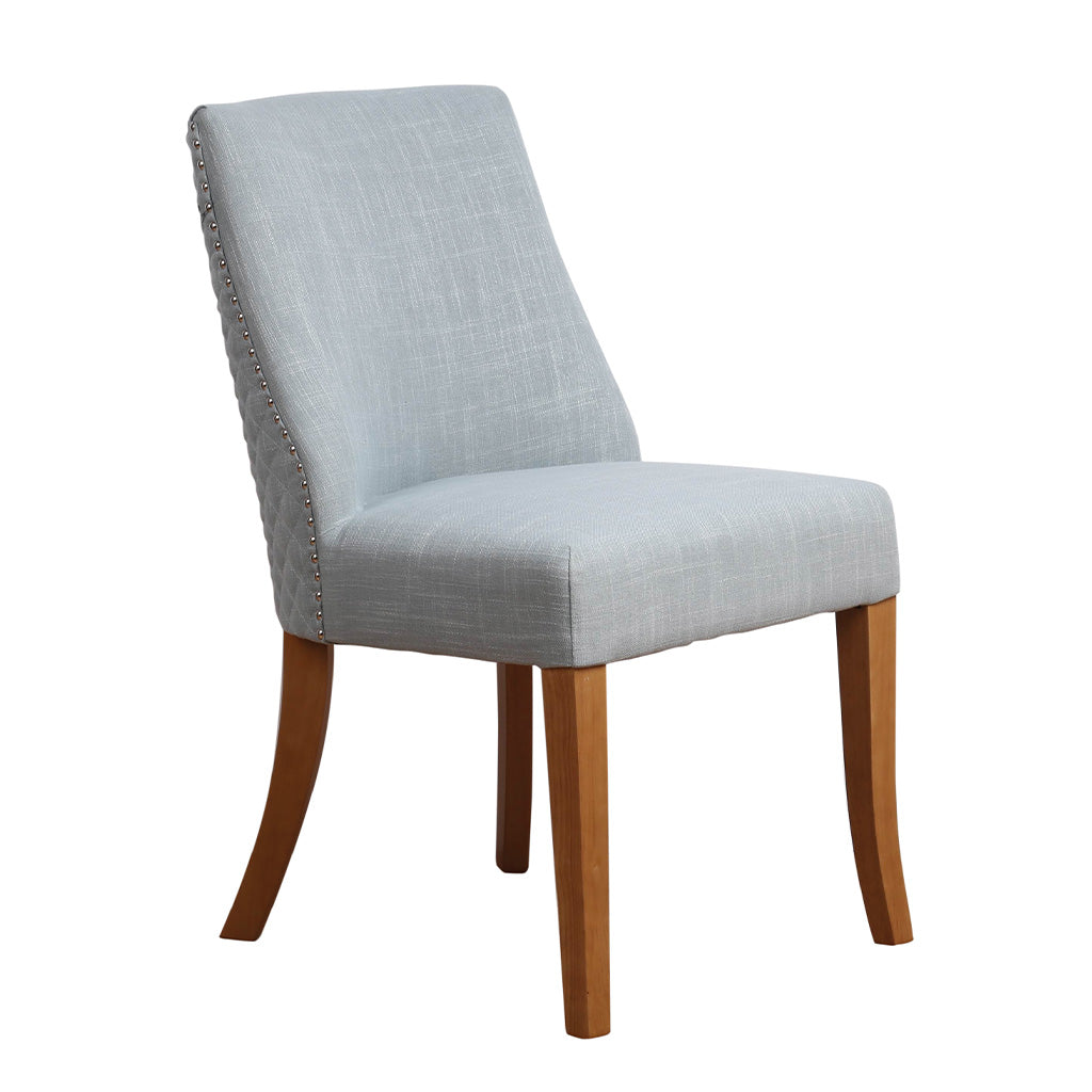 Silla Catherin azul grisáceo