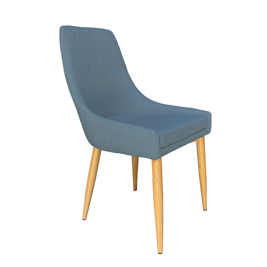 Silla Devon azul