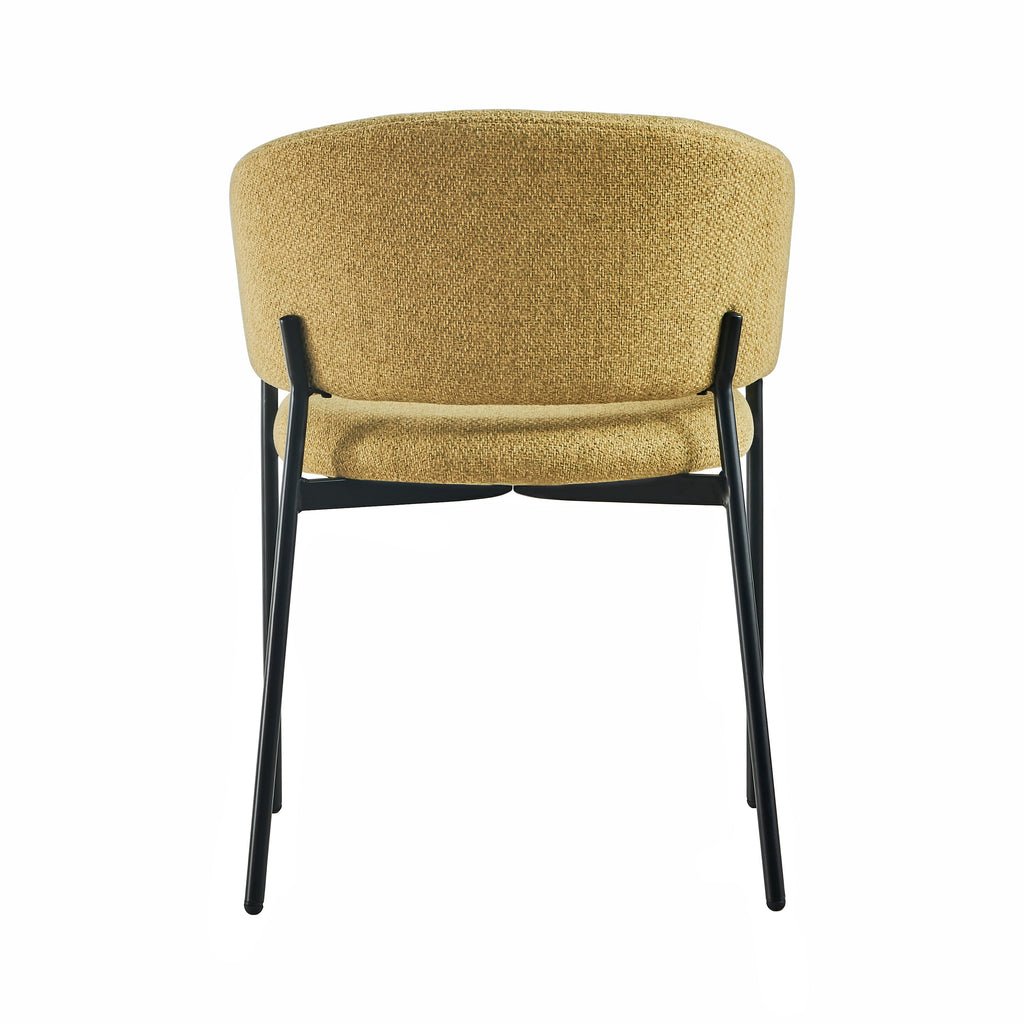 Sillón Collins mostaza
